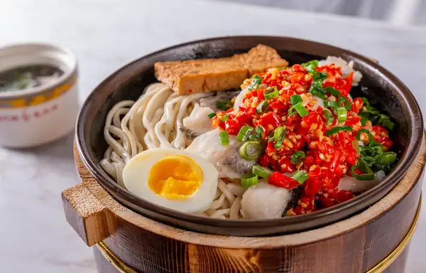 Pork Soup Pan Fried Buns (生煎包) at 四姐 Special Noodle Las Vegas