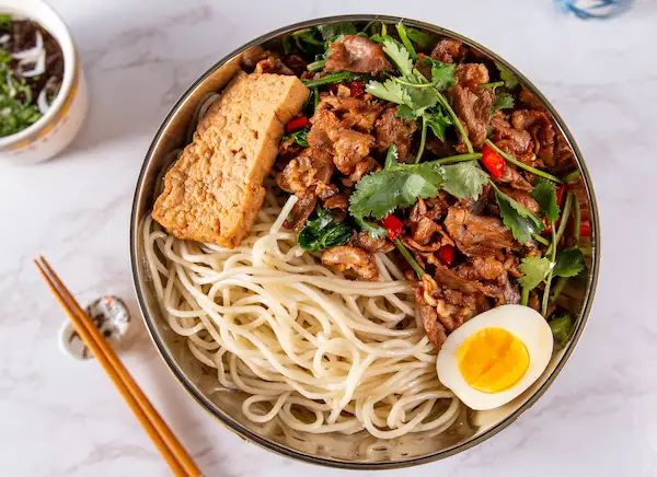 Pork Belly Noodle Soup at 四姐 Special Noodle Las Vegas